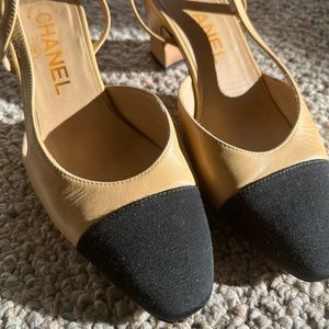 Chanel slingbacks